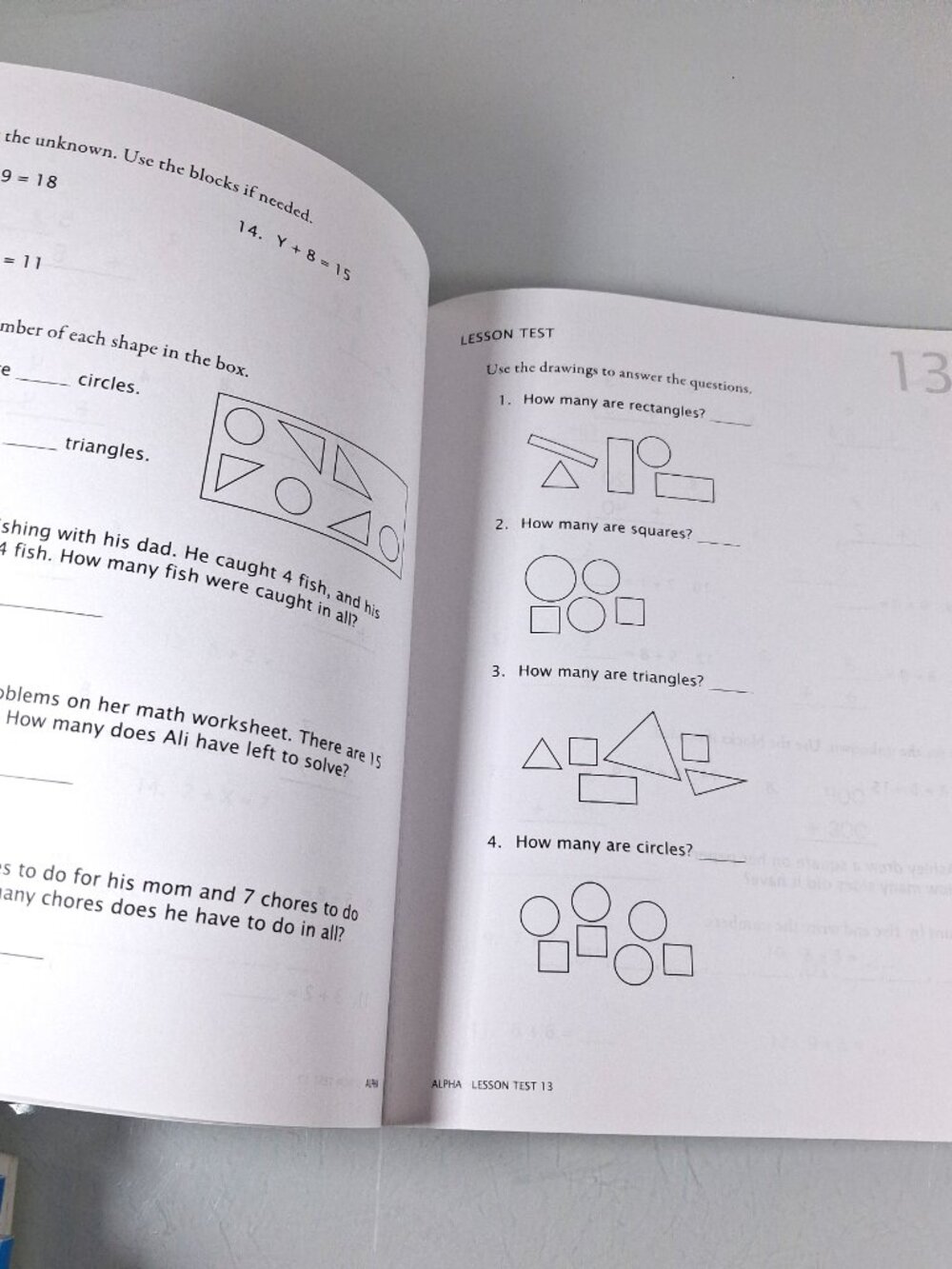 Alpha Tests : Single-Digit Addition and Subtraction by Math-U-See NEW - Picture 2 of 4